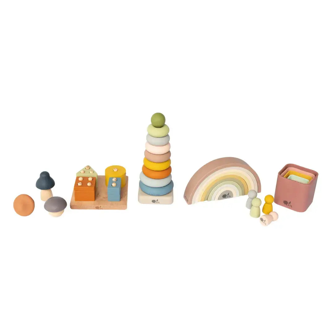 LYTL Montessori Playroom Bundle – Complete 6-Toy Development Set