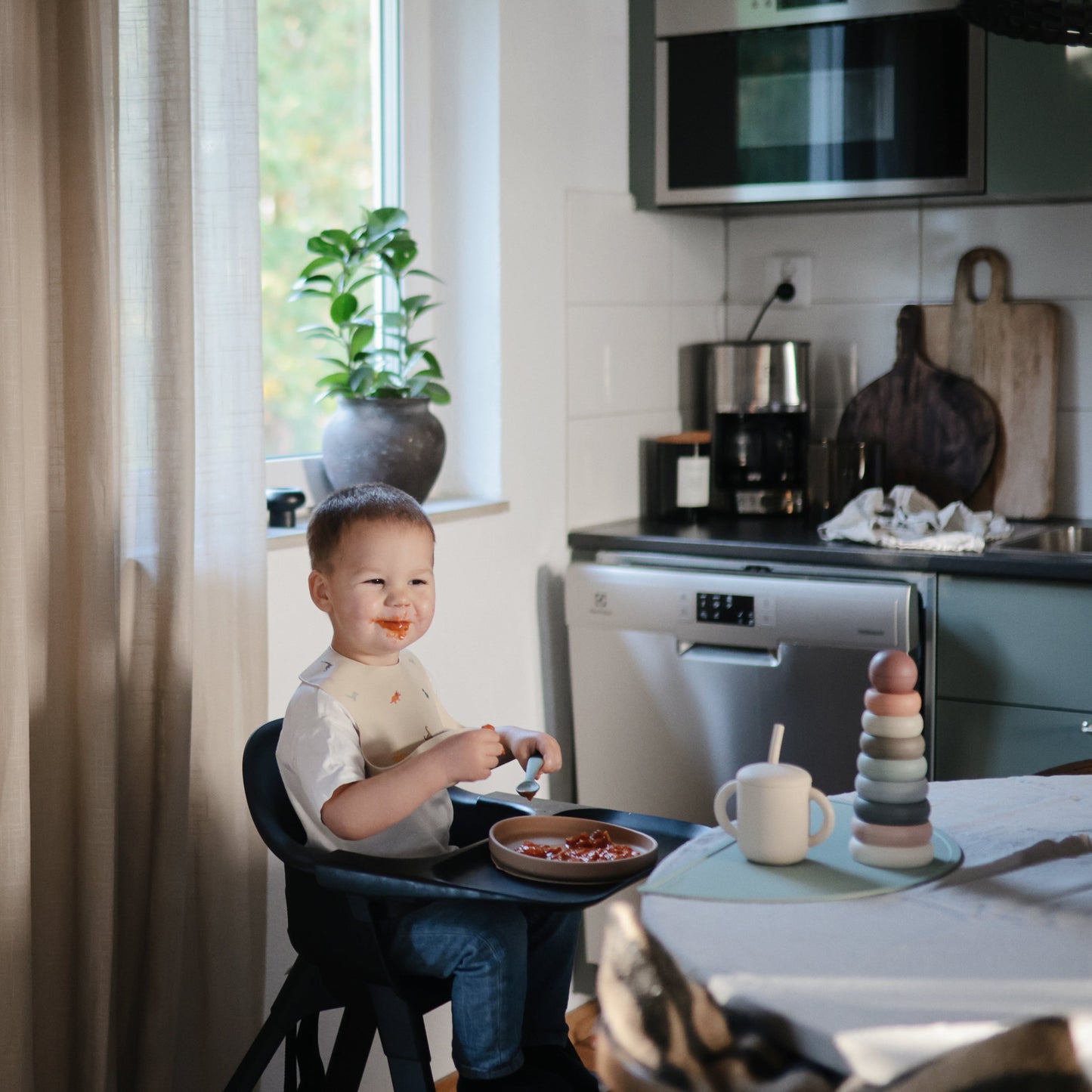 Mushie Baby Feeding Spoons – Soft Silicone Adaptive Utensils for Infants, Toddlers and Beyond