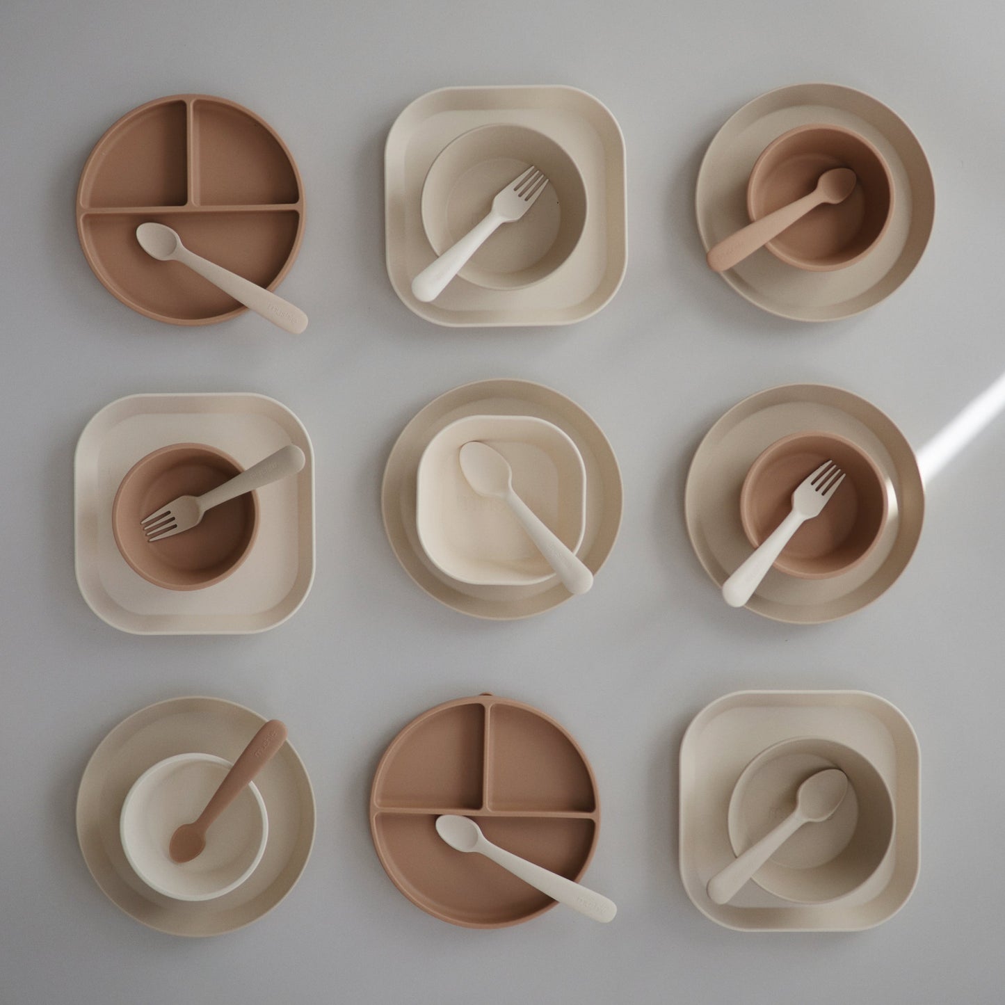 Mushie Baby Feeding Spoons – Soft Silicone Adaptive Utensils for Infants, Toddlers and Beyond