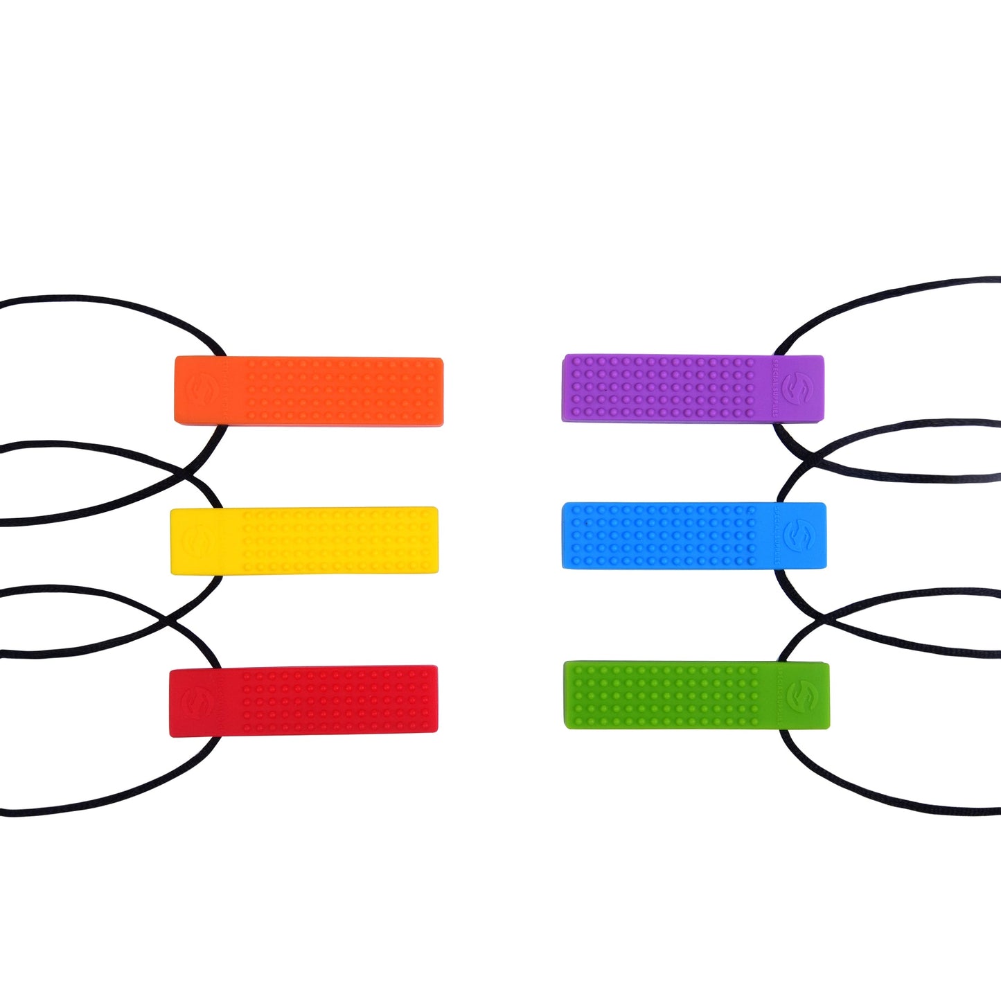 Chewy Brick Sensory Necklace | Oral Motor Chew Toy for Autism, ADHD & Sensory Needs – by Special Supplies