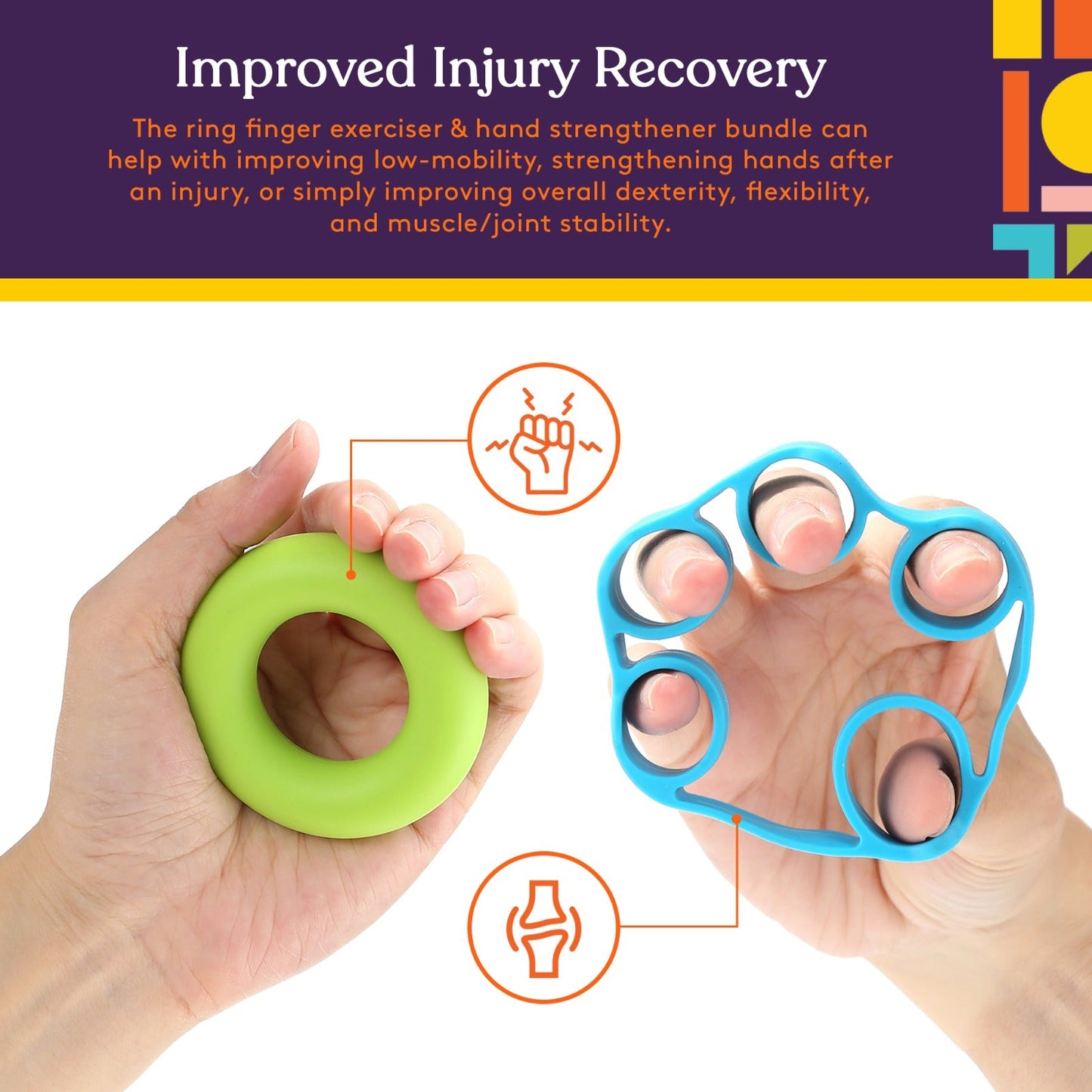 Special Supplies 15-Piece Hand Therapy & Dexterity Exercise Bundle