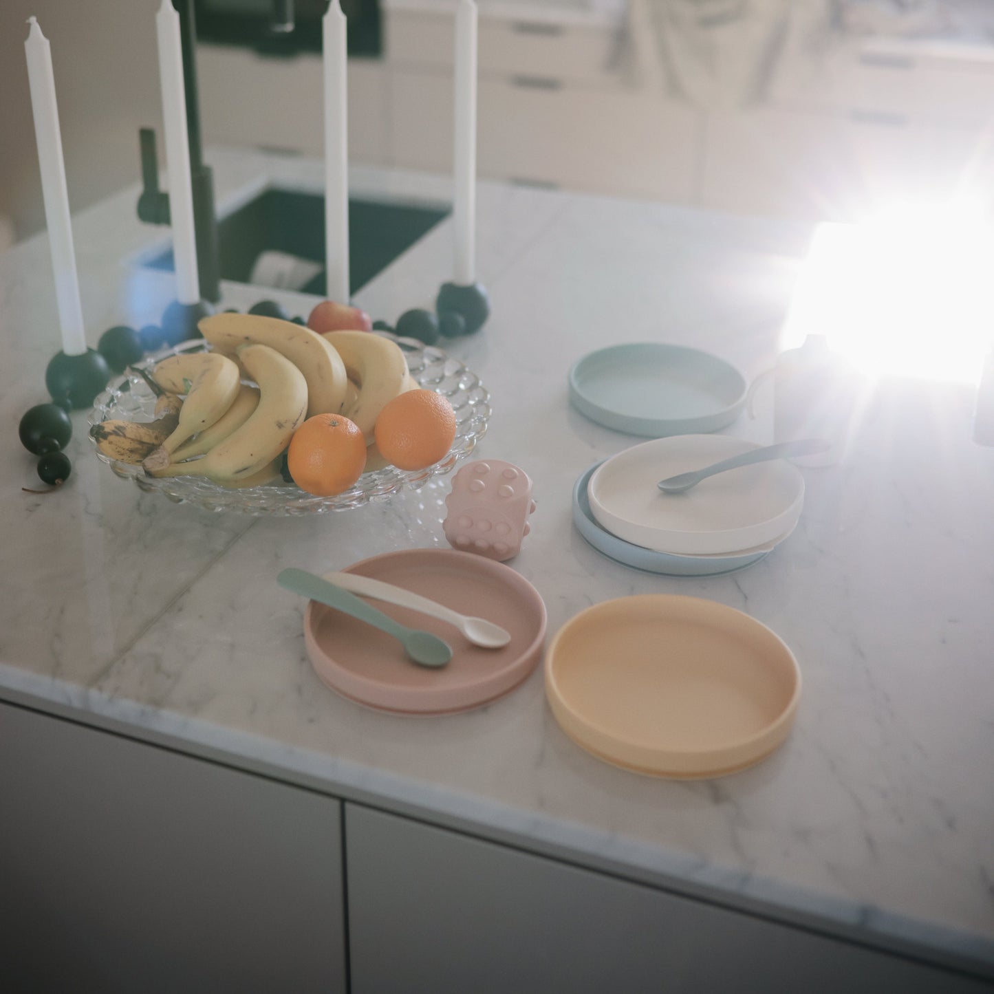 Mushie Baby Feeding Spoons – Soft Silicone Adaptive Utensils for Infants, Toddlers and Beyond