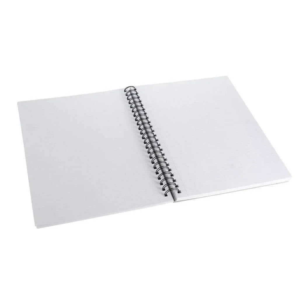 KINGART® Spiral-Bound Sketch Pad, 9” x 12”, 100 Sheets, Acid-Free Paper