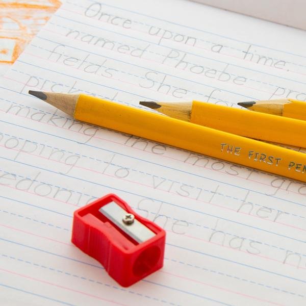 Bazic Jumbo Barrel #2 Pencils (4 pack) – Break-Resistant Graphite with Latex-Free Erasers for School, Office, and Home Use