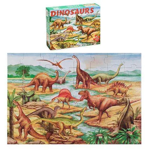 Melissa & Doug Dinosaurs Floor Puzzle – 2x3 Feet, Extra-Thick Pieces