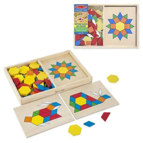 Melissa & Doug Pattern Blocks and Boards