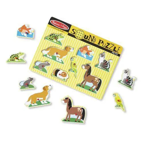Melissa & Doug Pets Sound Puzzle