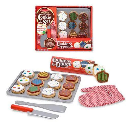 Melissa & Doug Slice and Bake Cookie Set Wooden Food Playset