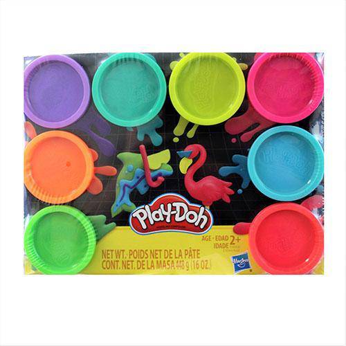 Play-Doh 8 Pack - A World of Neon Colors!