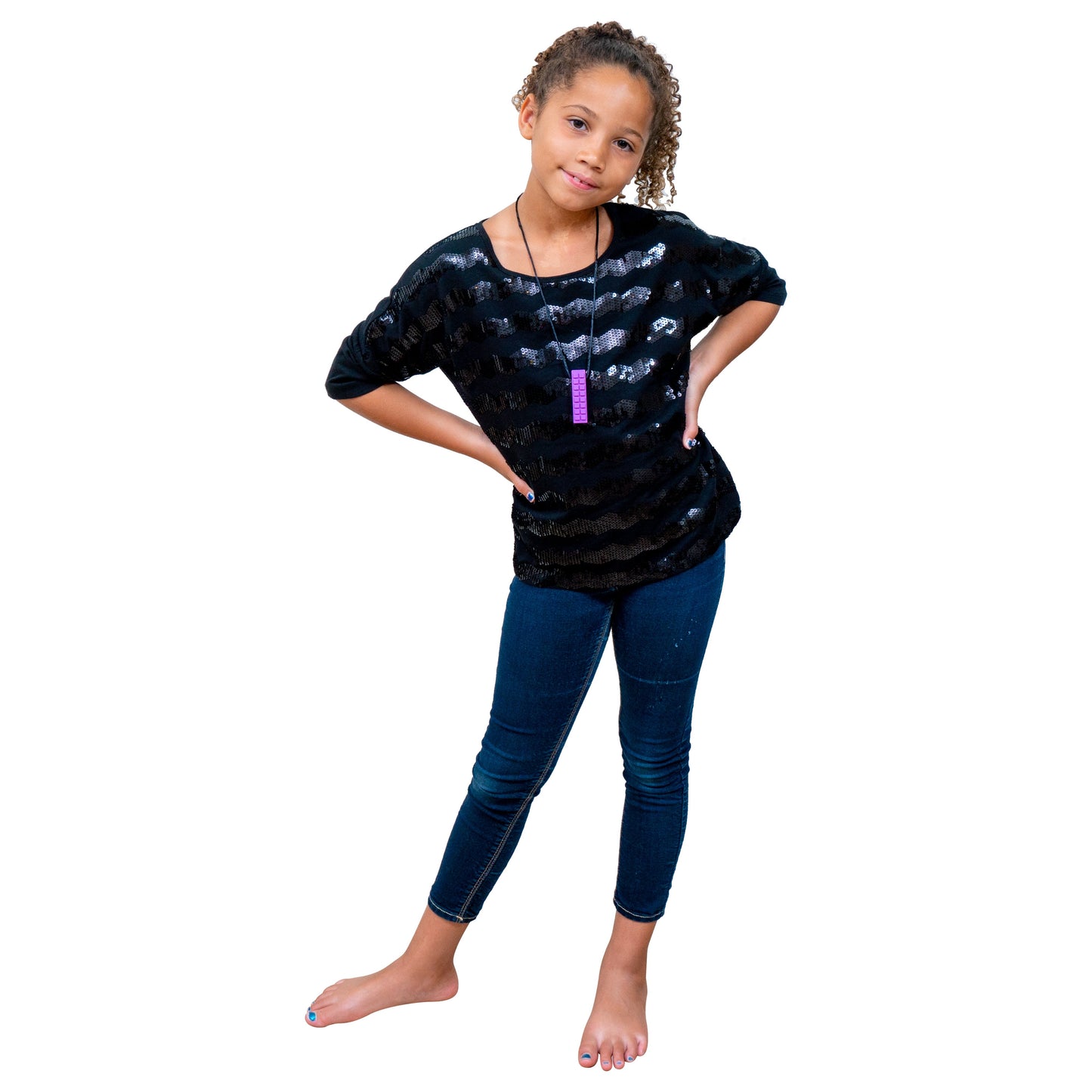 Chewy Brick Sensory Necklace | Oral Motor Chew Toy for Autism, ADHD & Sensory Needs – by Special Supplies