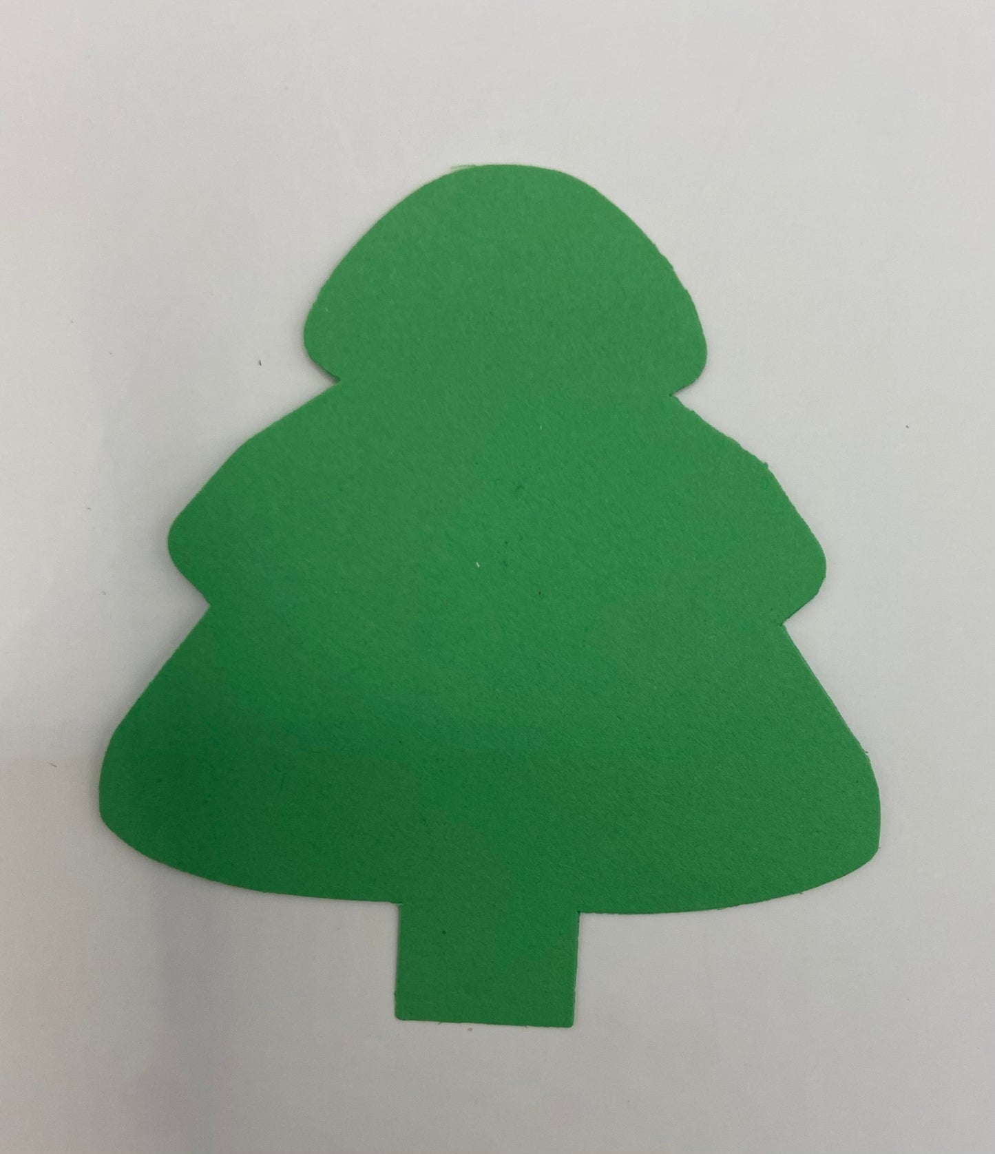 Shapes Etc. Evergreen Tree Cut-Outs – Single-Color Paper Shapes for Crafts and Classroom Décor (31 Sheets, 3" x 3")