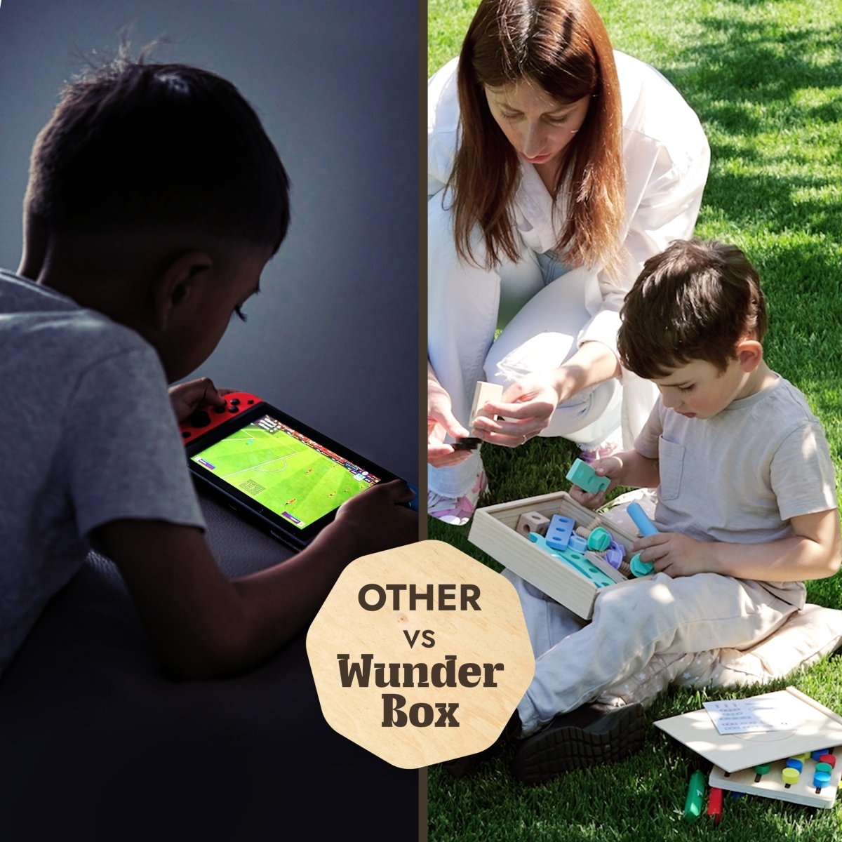 WunderBox Developmental Gift Set for Kids Ages 4–7 – Educational Toys, Activities & Parenting Guide