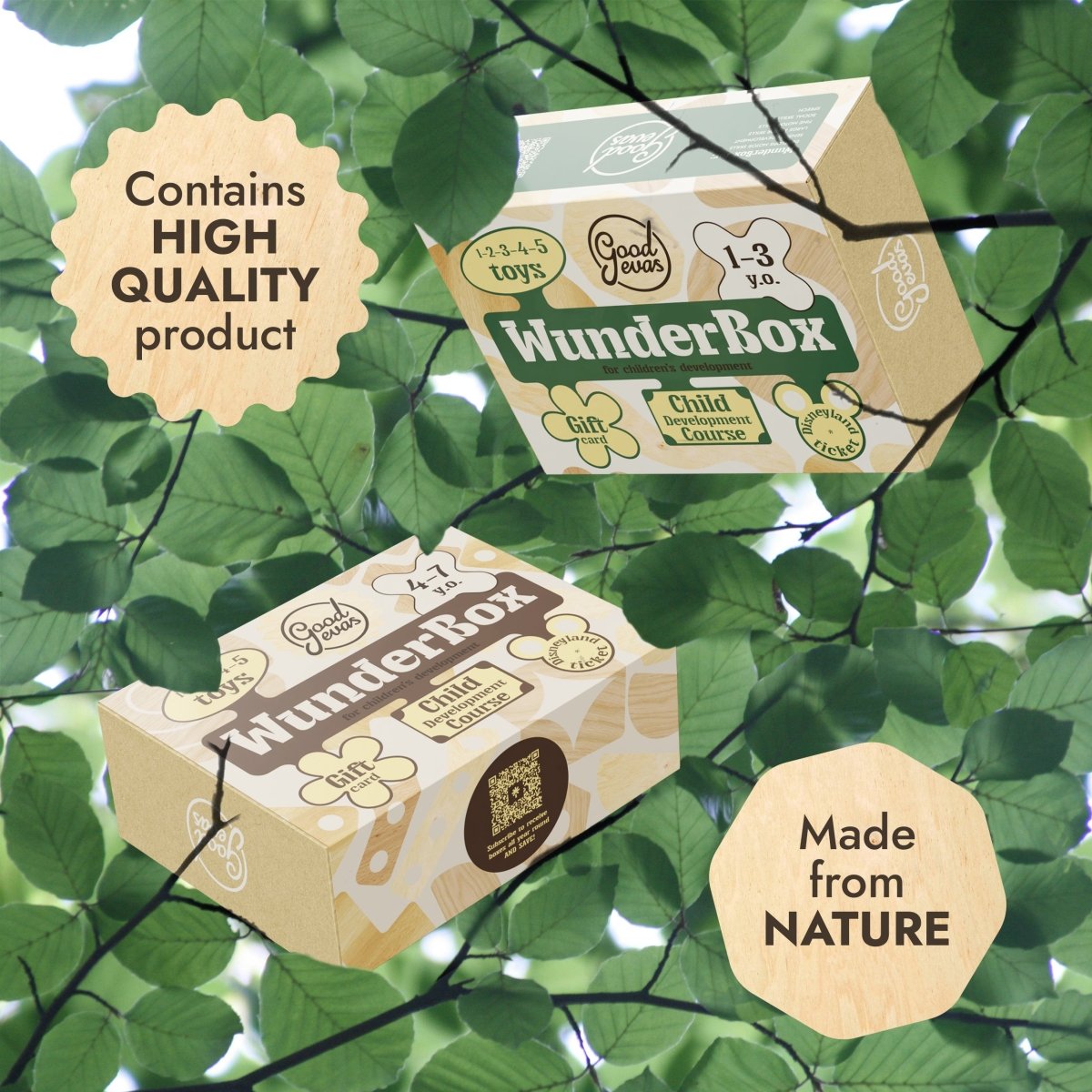 WunderBox Developmental Gift Set for Kids Ages 4–7 – Educational Toys, Activities & Parenting Guide